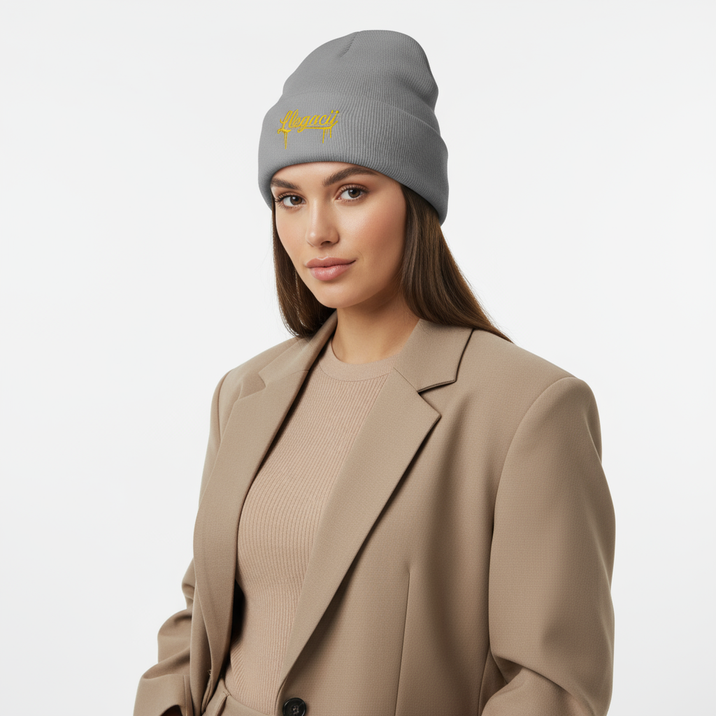 Embroidered Beanie