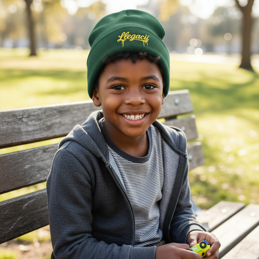 Embroidered Beanie